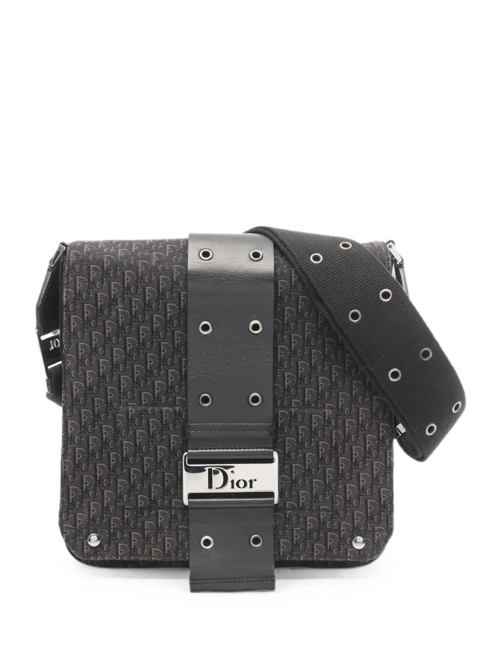 Christian Dior Pre-Owned 2010s Street Chic Trotter shoulder bag - Black