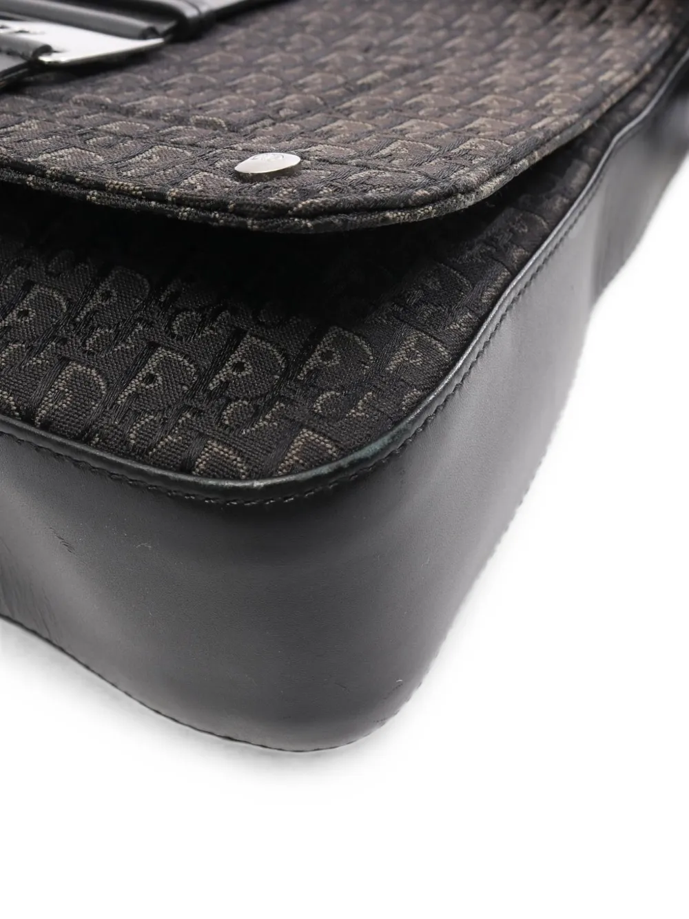 Dior Pre-owned 2010s Street Chic Trotter Shoulder Bag in Black, view 4