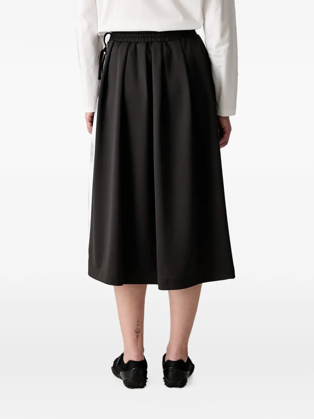 PUMA T7 midi-plooirok Zwart