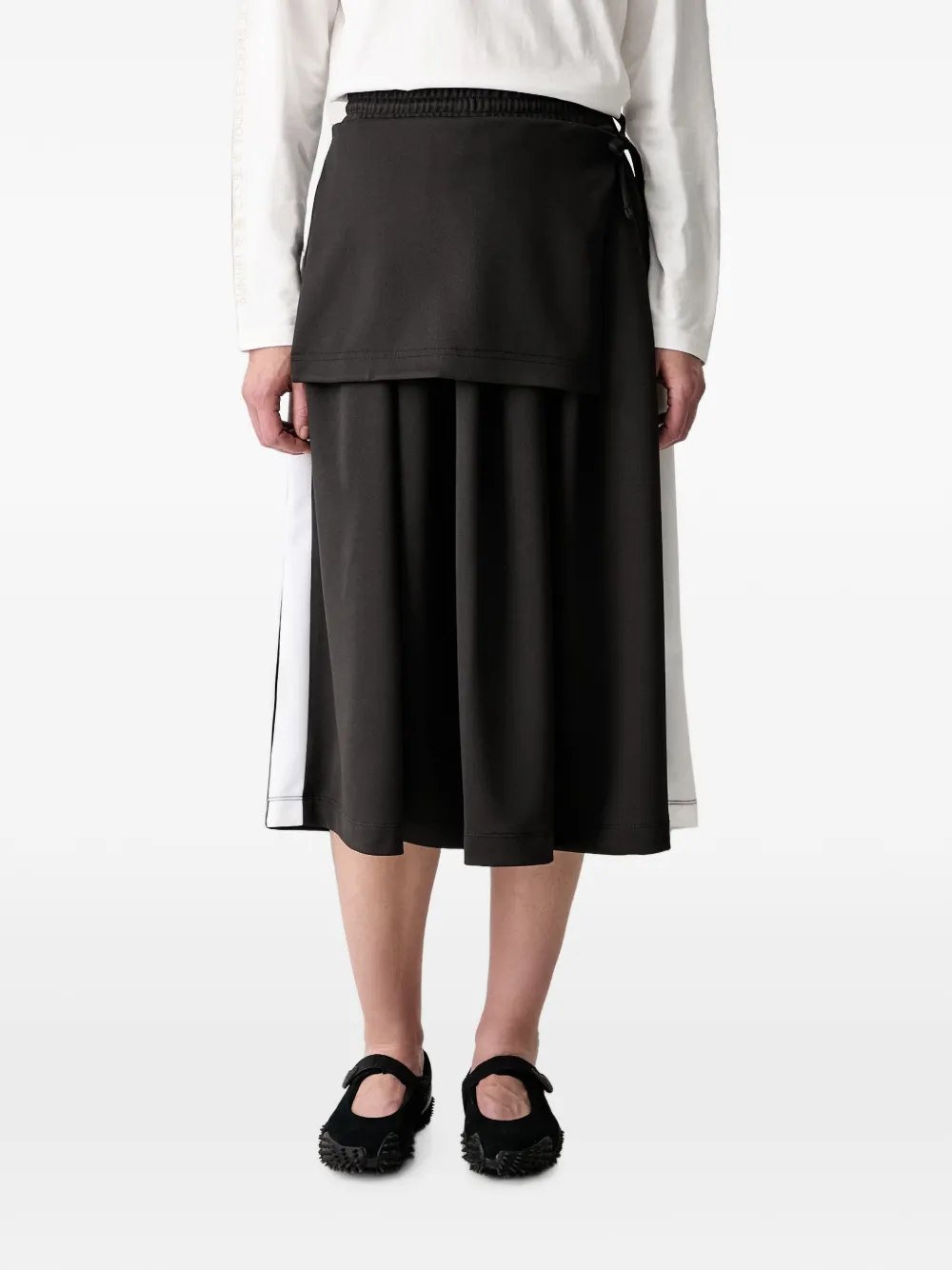 PUMA T7 pleated midi skirt