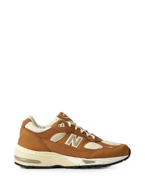 New Balance Made in UK 991v1 suede-panel sneakers