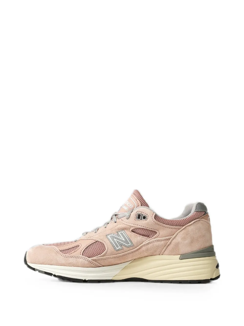 New Balance Made In UK 991v2 suede-panel sneakers Roze