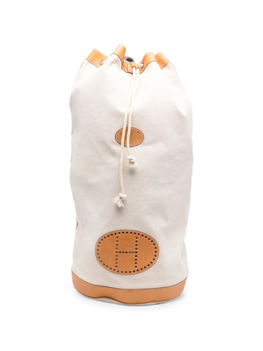 Hermès Pre-Owned Cruise H-logo duffle backpack - Toni neutri