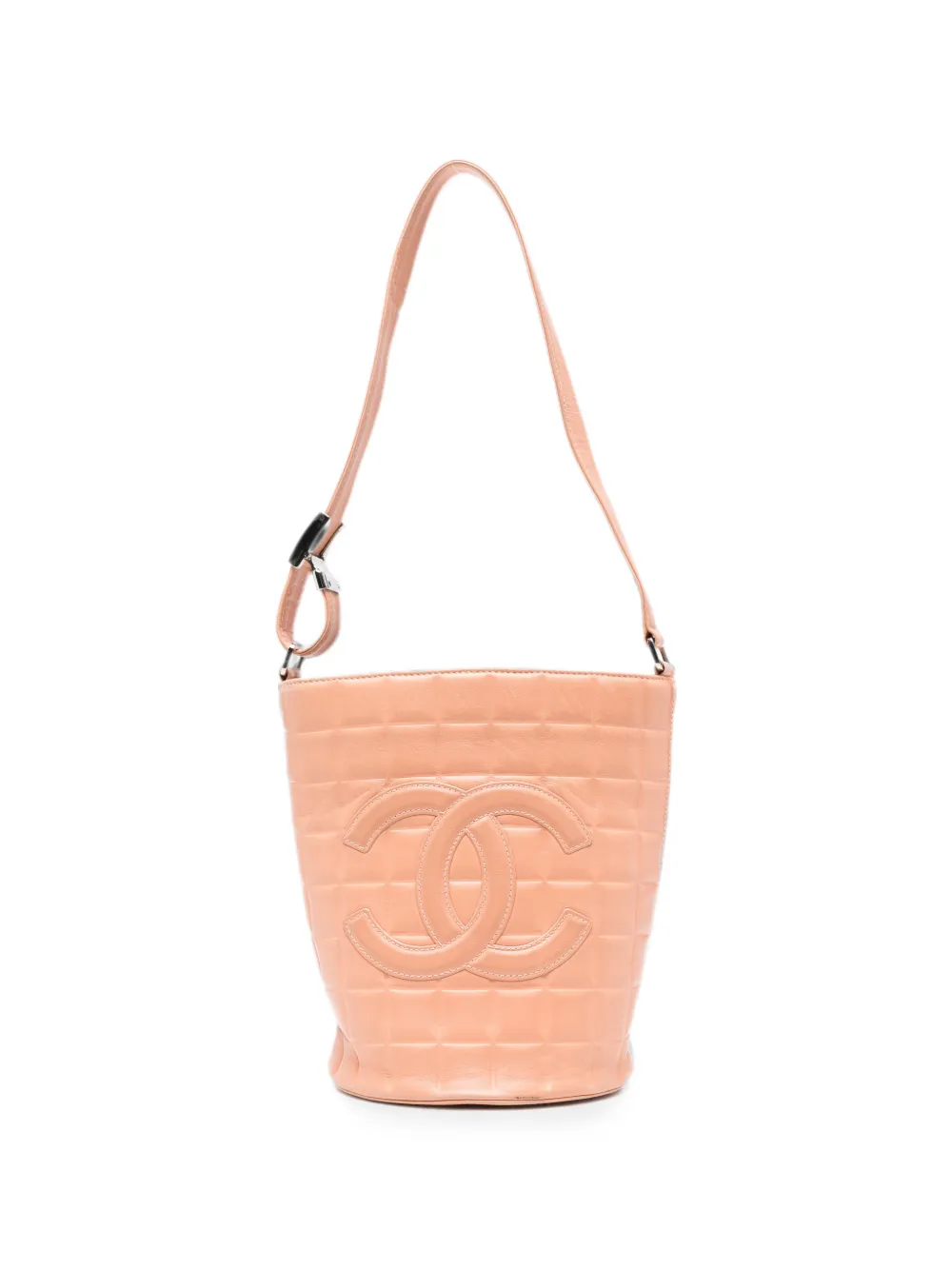 CHANEL Pre-Owned Chocolate Bar CC shoulder bag - Rosa