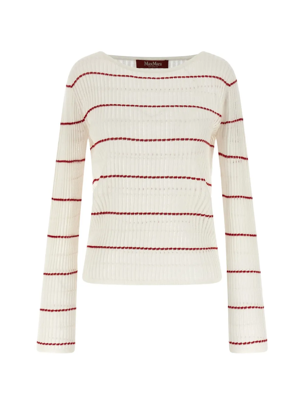 Max Mara mstpedone ribbed-knit sweater - Toni neutri