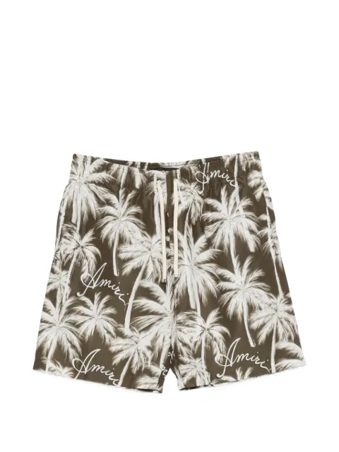 AMIRI bañador con palmeras estampadas