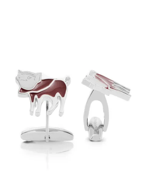 Shanghai Tang Nunzio pig-motif cufflinks