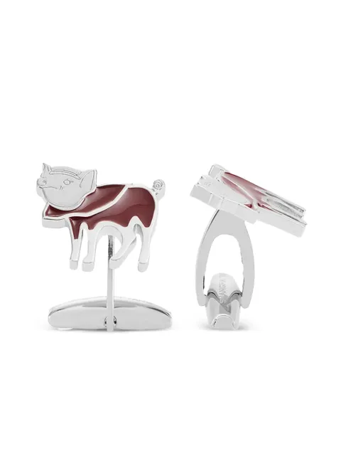Shanghai Tang Nunzio pig-motif cufflinks