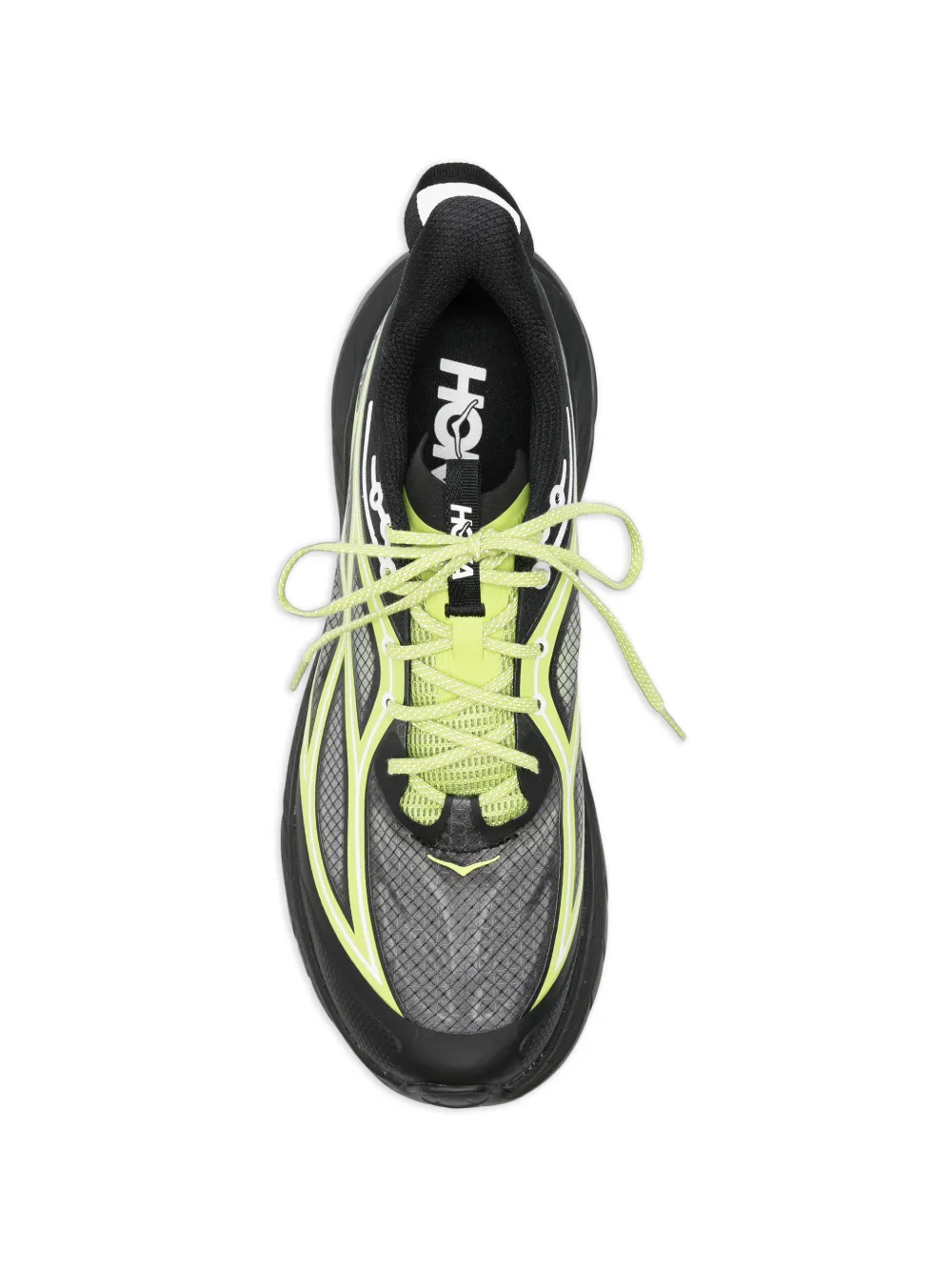 HOKA mesh-panelled sneakers Grijs