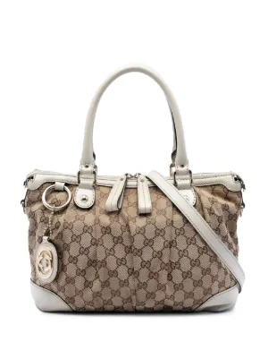 Gucci Pre-Owned 2016-2026 GGキャンバス スーキー サッチェルバッグ