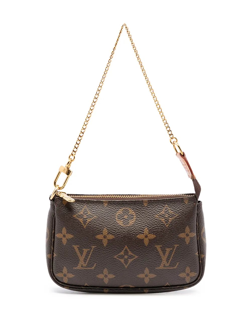 Louis Vuitton Pre-Owned 2019 Monogram Mini Pochette Accessoires handbag - Marrone