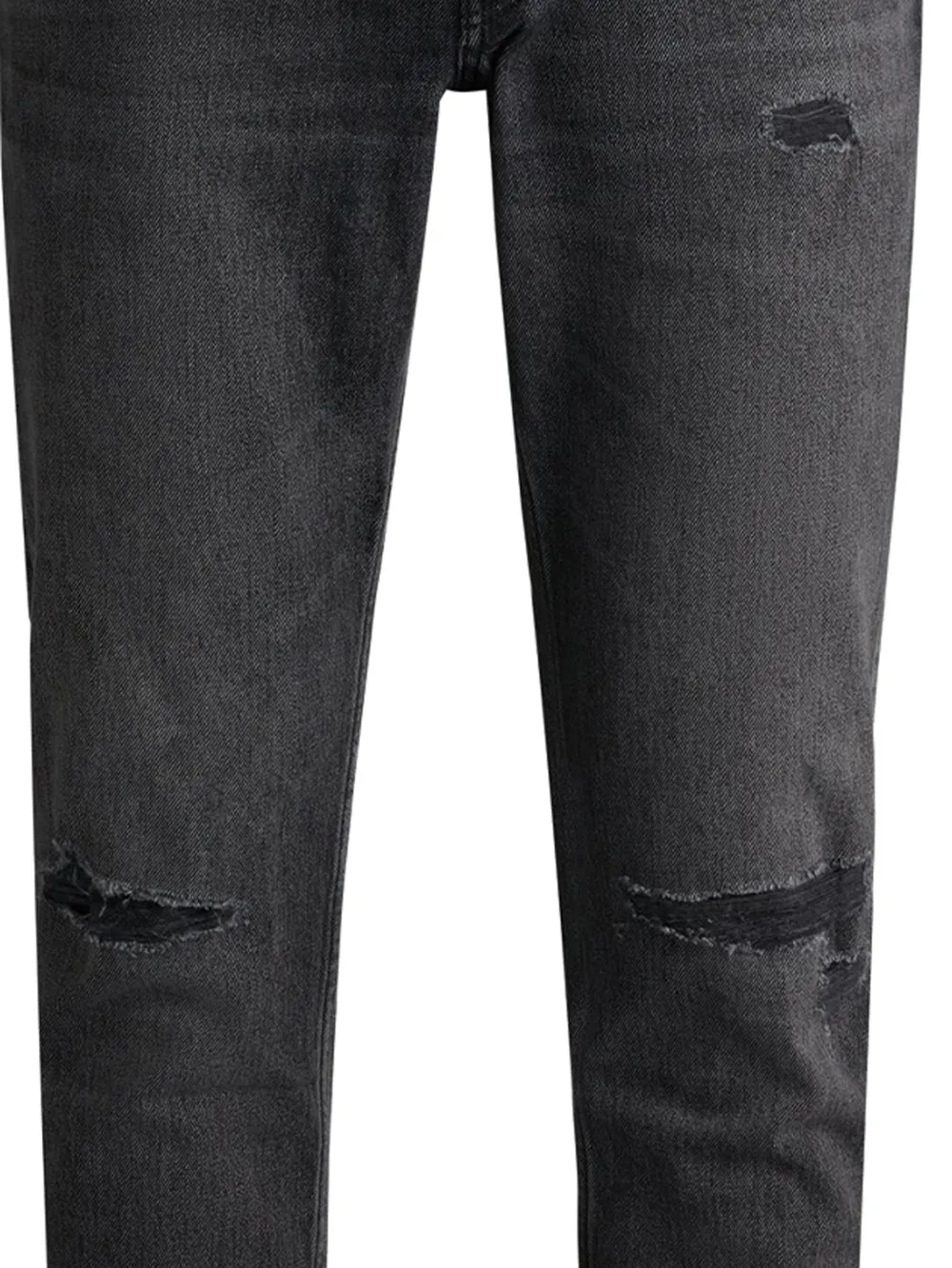  Boss Vaqueros Slim Con Efecto Envejecido - Gris 
