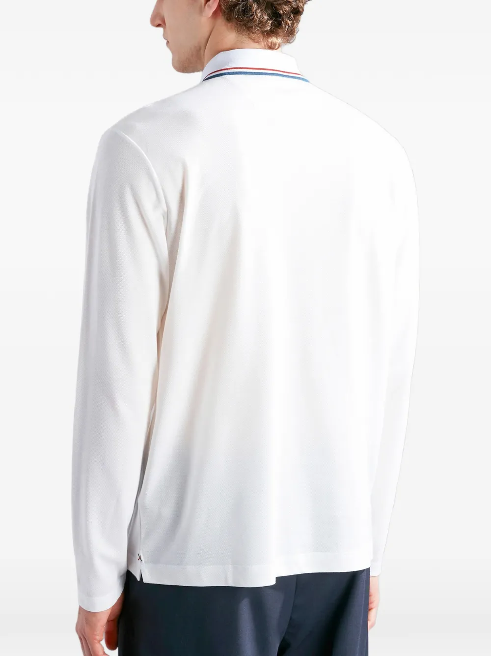 Paul & Shark Poloshirt met lange mouwen Wit
