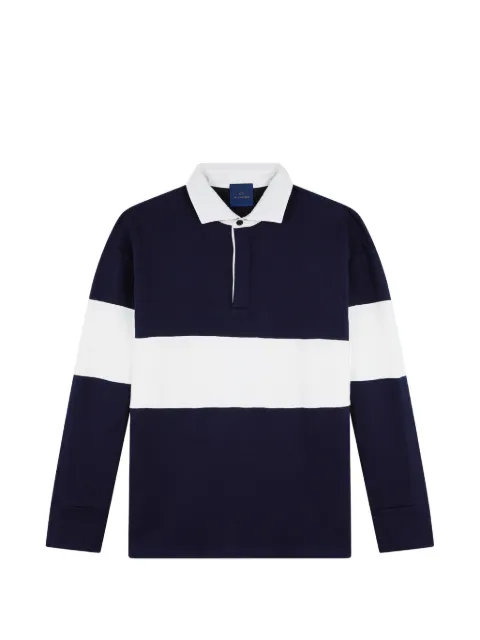 Paul & Shark stripe-detail polo shirt