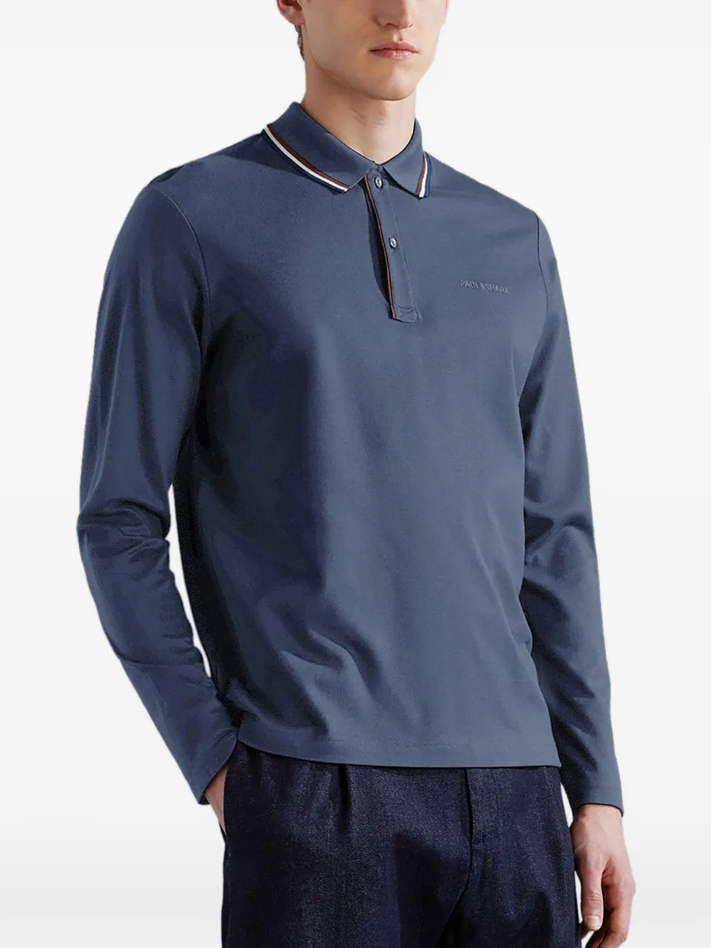 Paul & Shark Poloshirt met logo Blauw