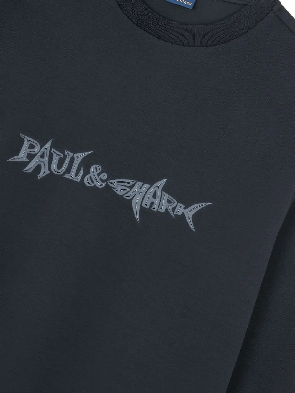 Paul & Shark Sweater met logoprint Blauw