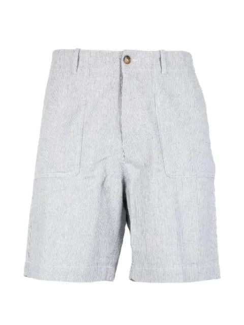 BROOKSFIELD stripe-pattern shorts