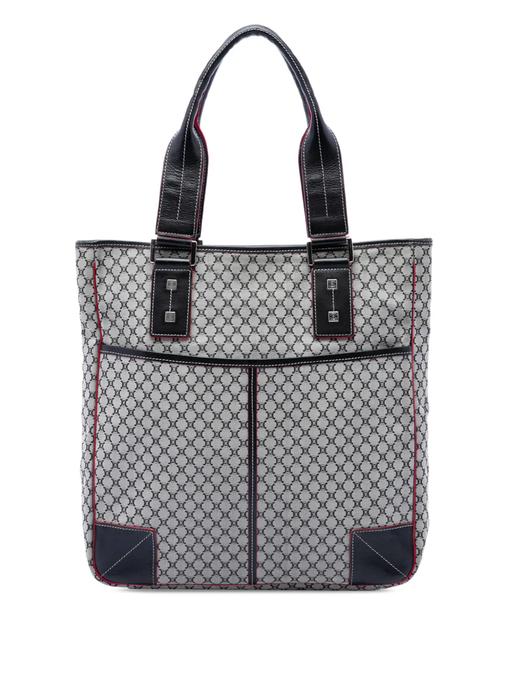 Celine Pre-Owned 2000 Macadam Canvas tote bag - Grey