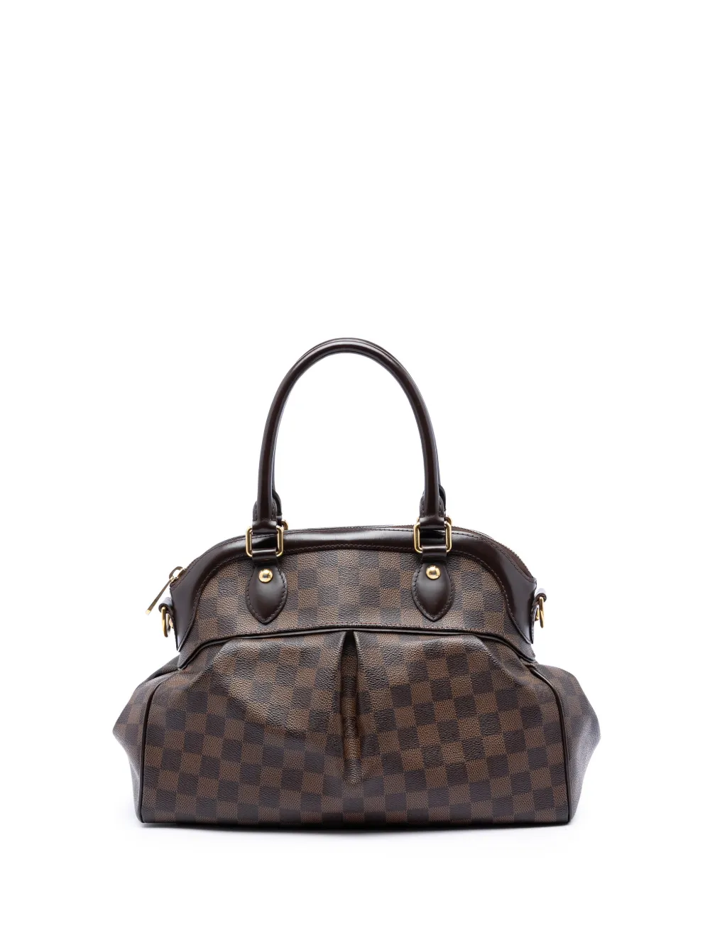 Louis Vuitton Pre-Owned 2010 Damier Ebene Trevi PM satchel - Marrone