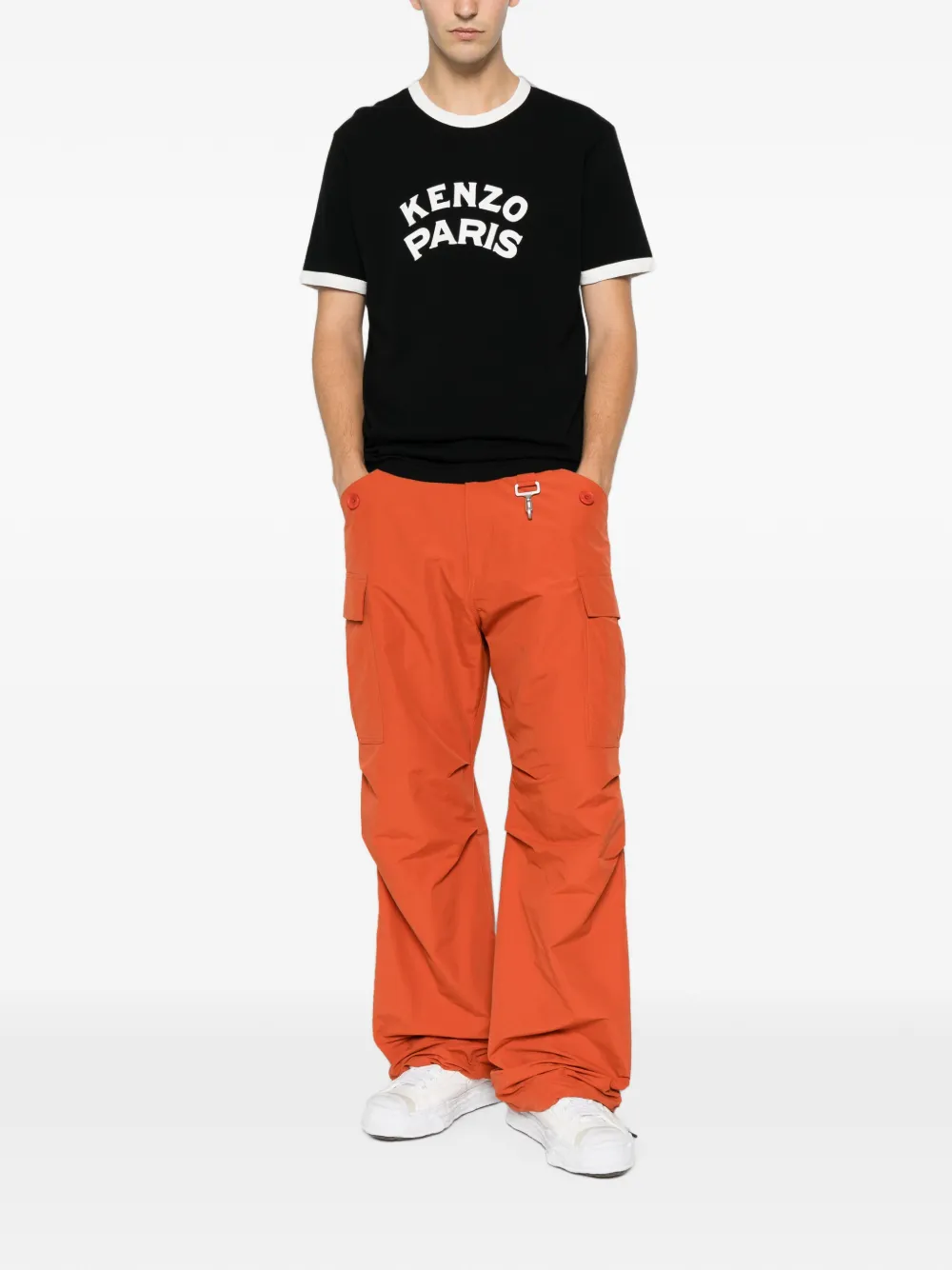 Kenzo T-shirt met logoprint Zwart