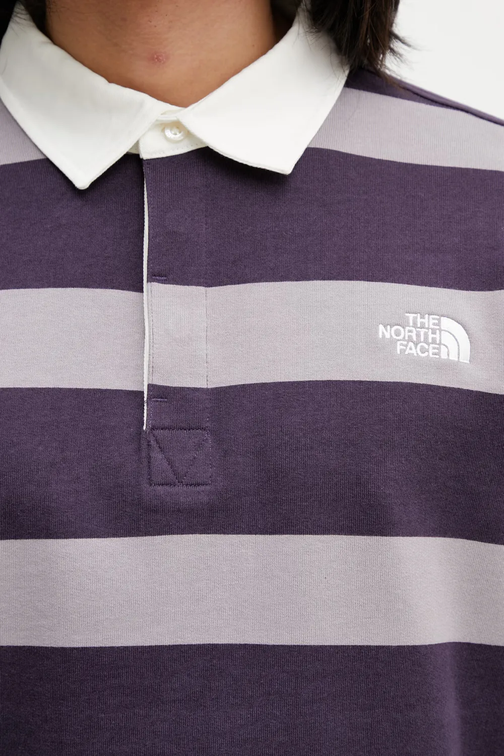 The North Face Rugby poloshirt Paars