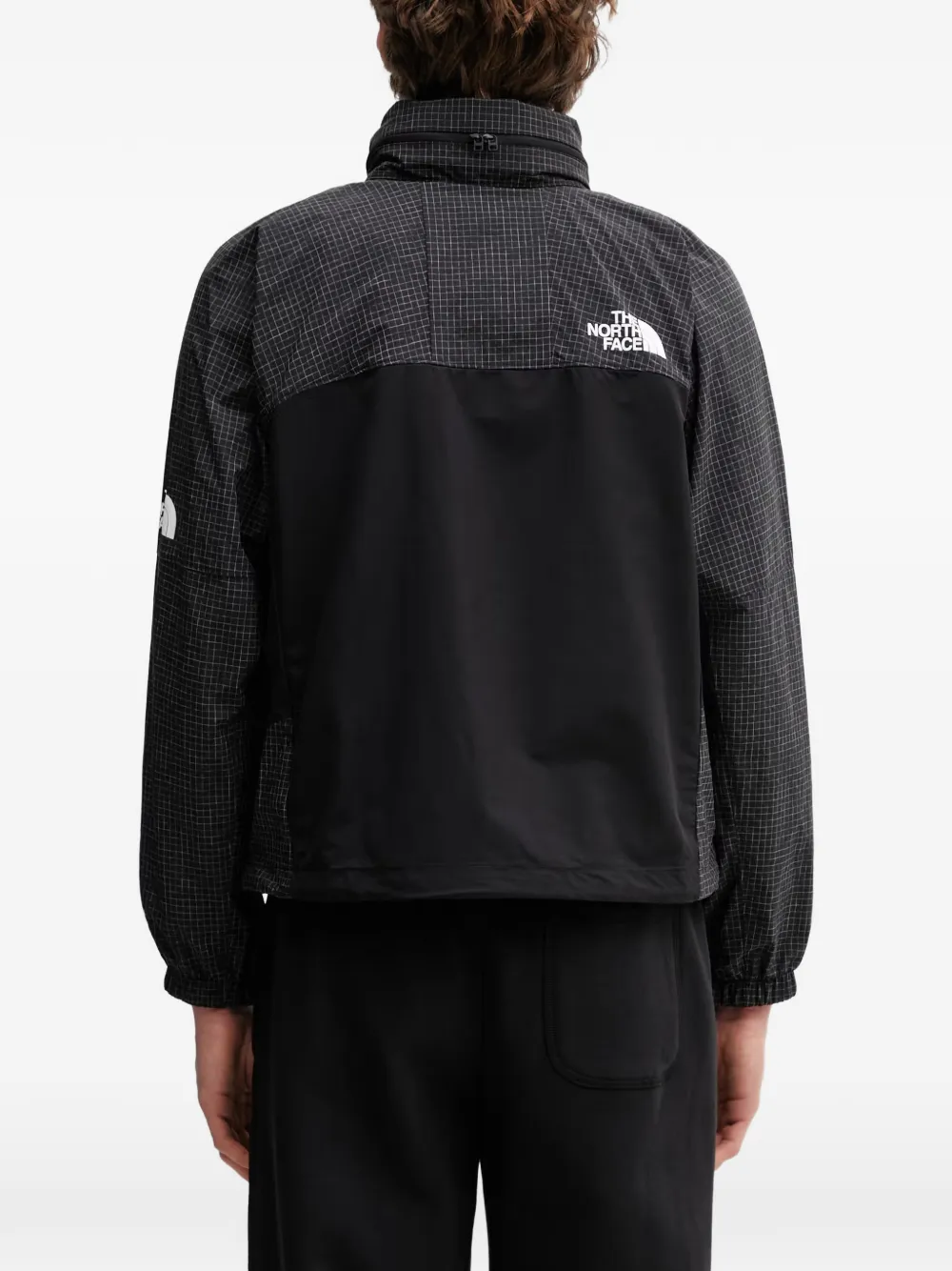 The North Face Geruit shirtjack met vlakken Zwart