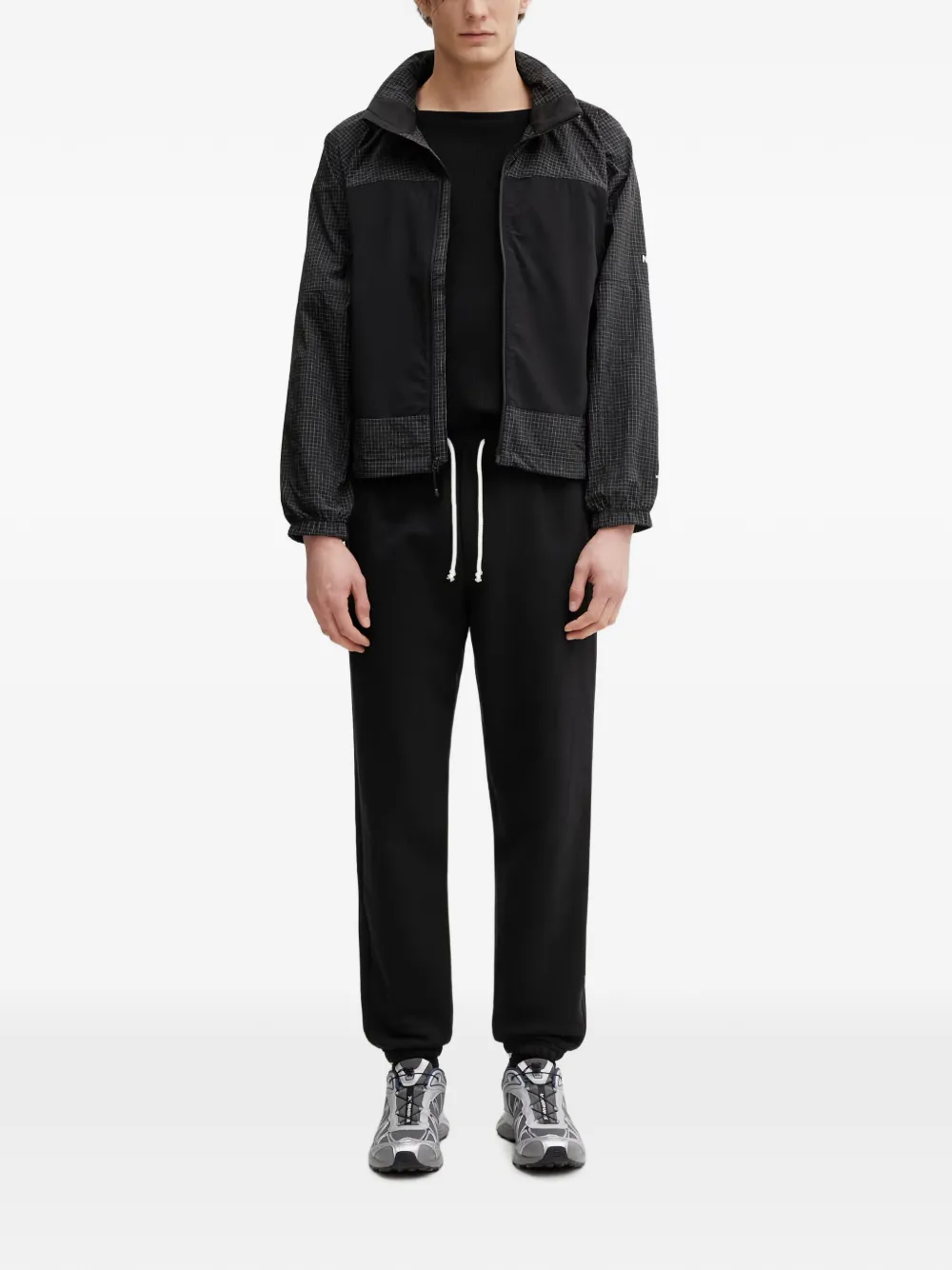 The North Face Geruit shirtjack met vlakken Zwart