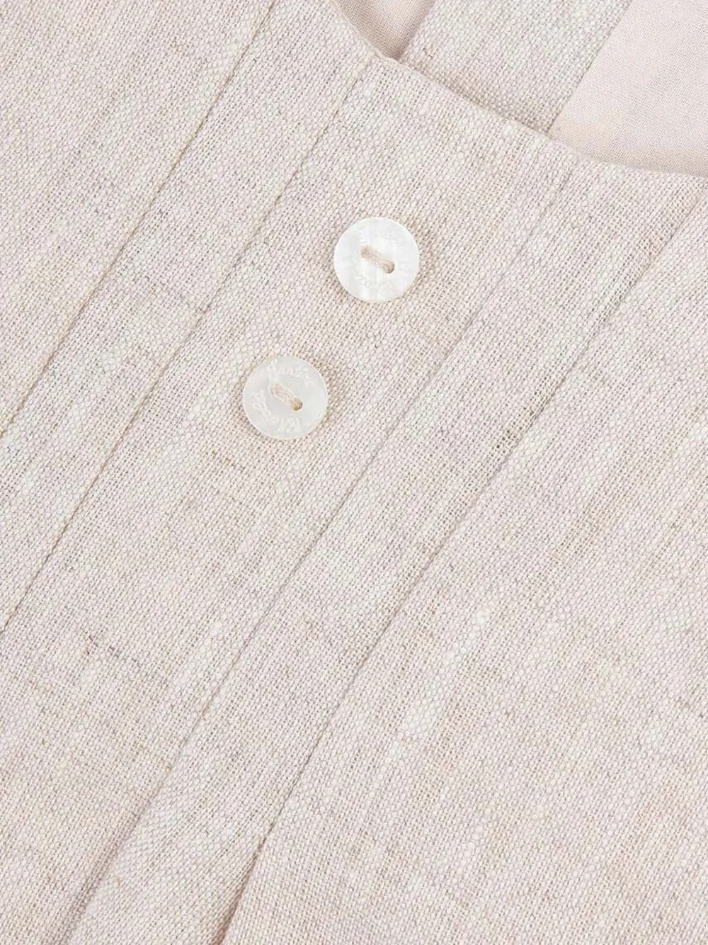 Tartine Et Chocolat Geplooide shorties met knoopdetail Beige