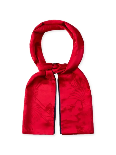 Shanghai Tang Crane and Pine scarf