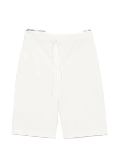 The Row Faldra drawstring-waist knee-length shorts