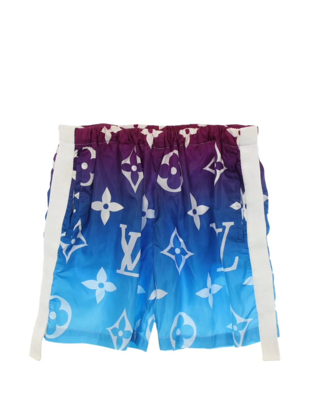 Louis Vuitton Pre-Owned 2000s Monogram Sunset shorts - Blu