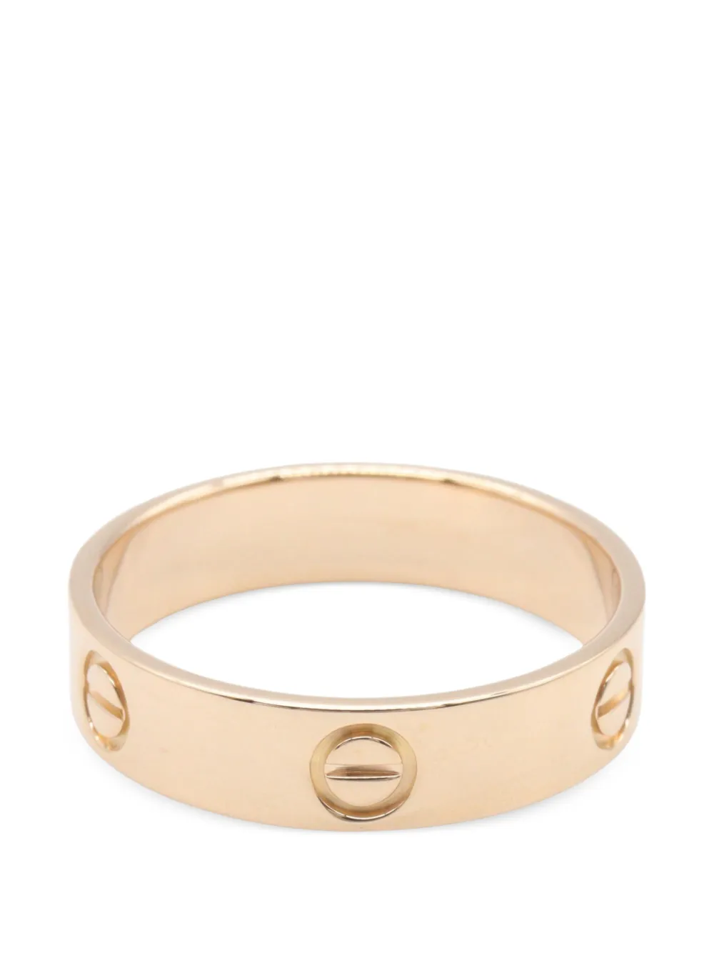 Cartier 2010s Love screw-detail ring - Rosa
