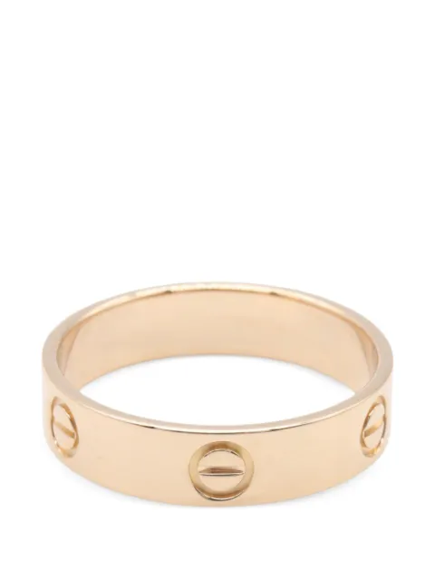 Cartier bague Love à détail de vis (années 2010)