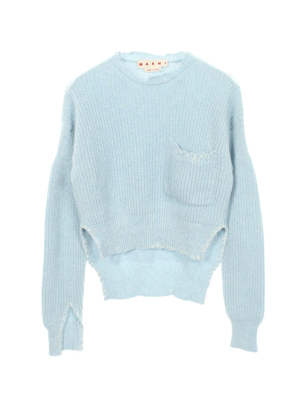 Marni Pre-Owned 2010s crew-neck sweater - Blu
