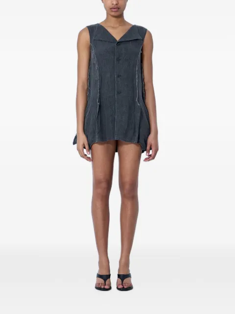 Limi Feu button-down sleeveless dress