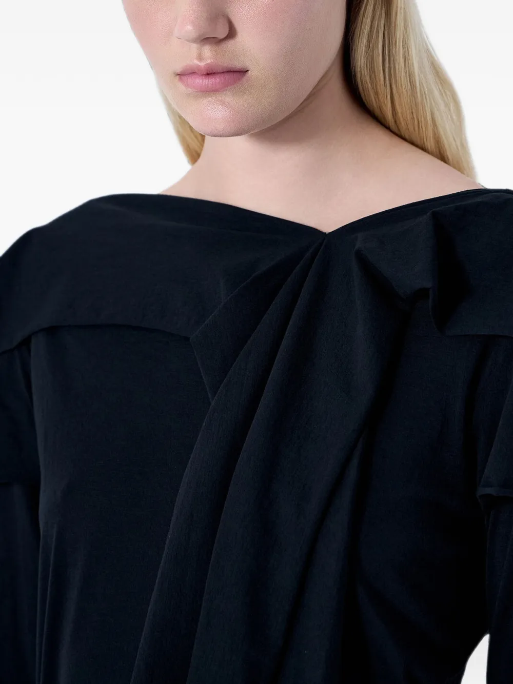 Yohji Yamamoto Shirt met lange mouwen Zwart
