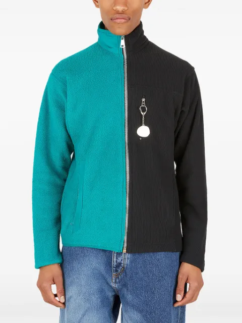 (di)vision  fleece-weave rear-zip sweater