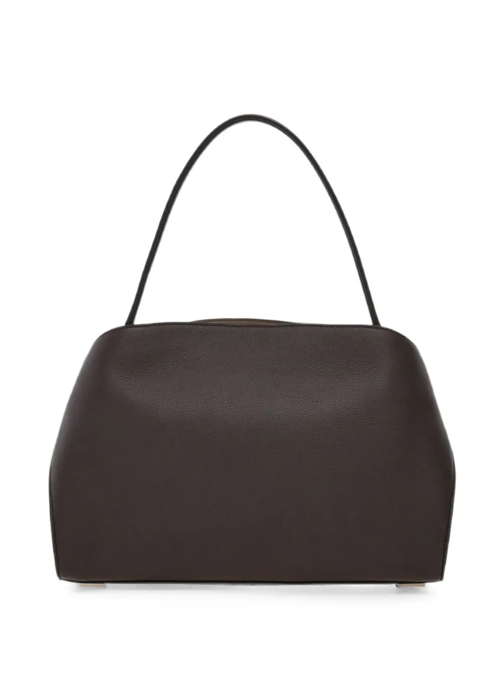 Ferragamo Hug zachte tweekleurige schoudertas Bruin