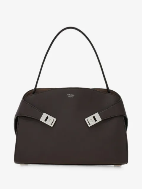 Hug soft bicolour shoulder bag