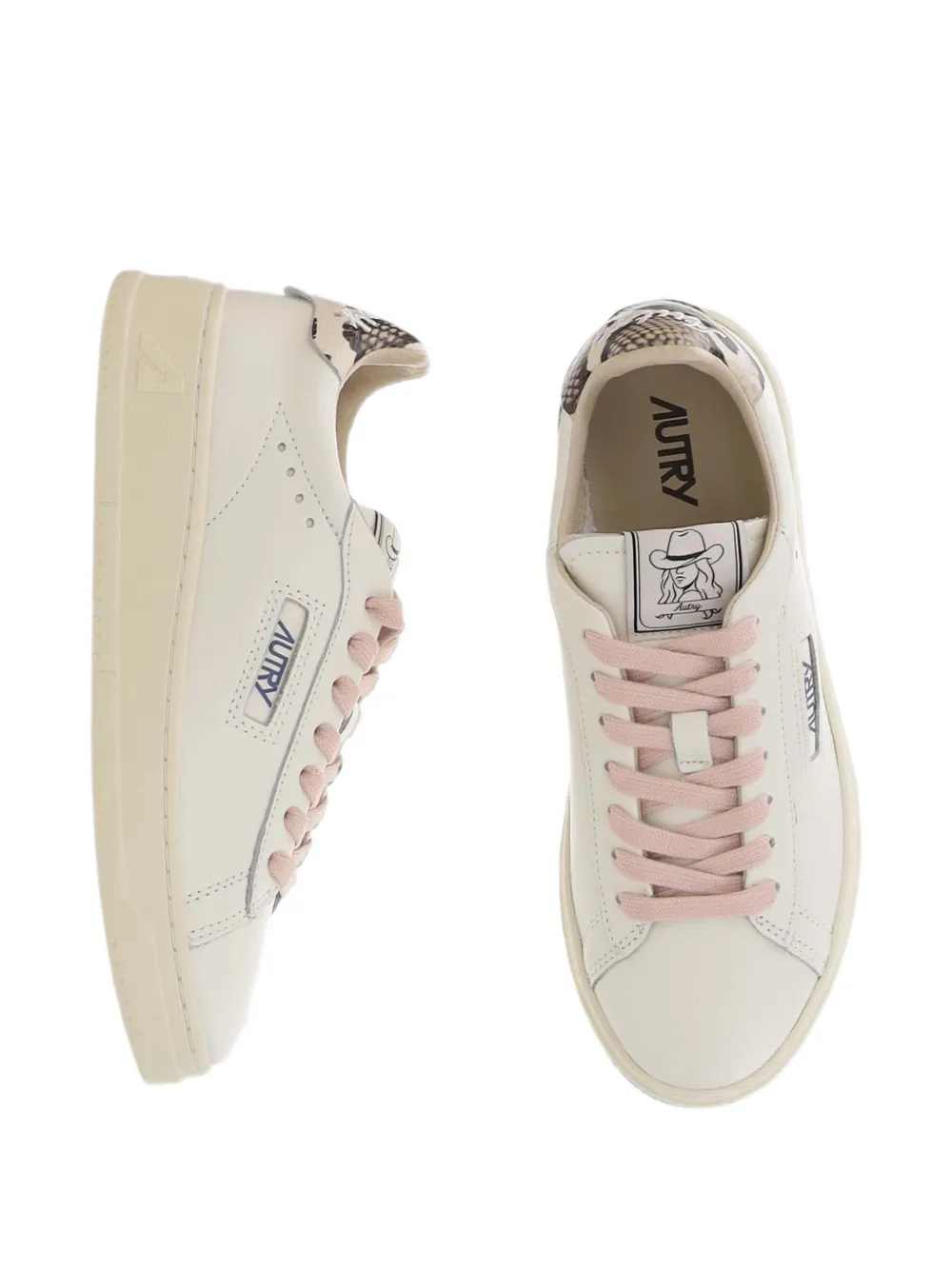 Autry Dallas low-top sneakers Wit