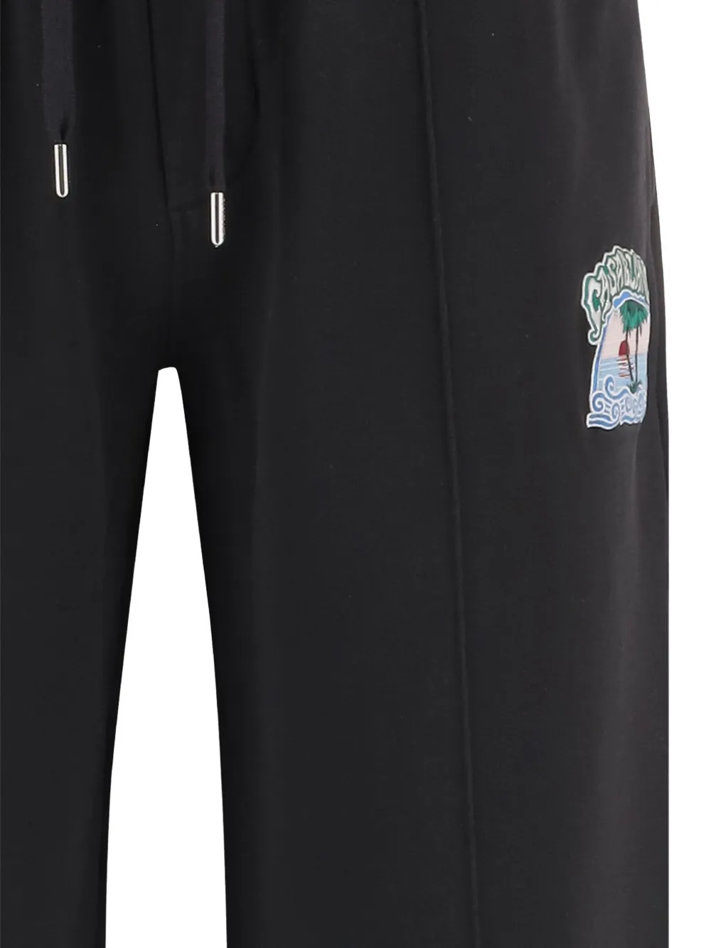 Casablanca Trainingsbroek met logopatch Zwart