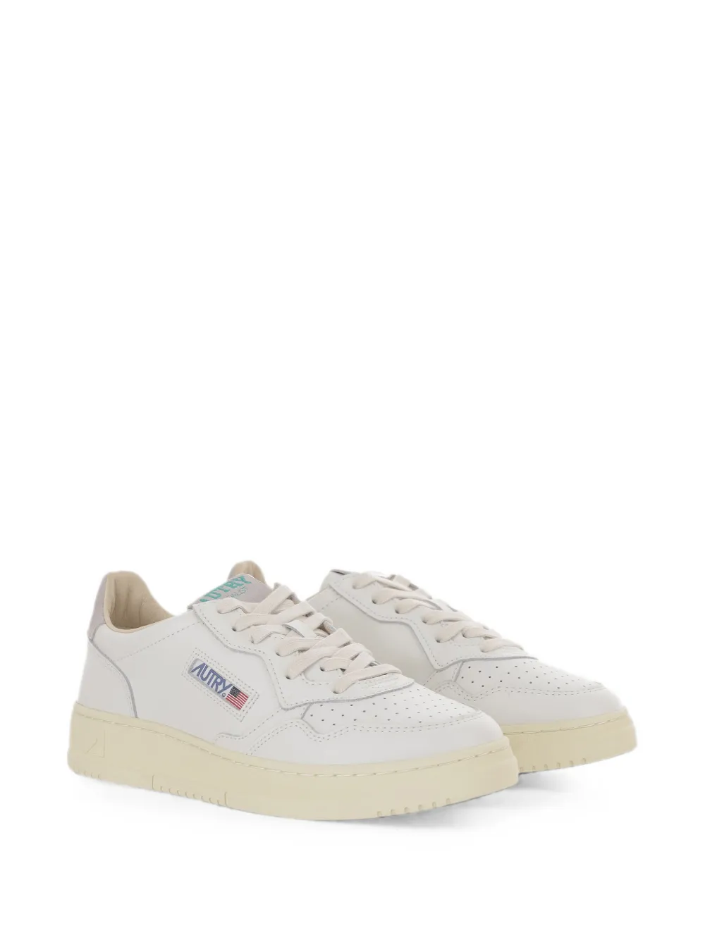 Autry Medalist leather sneakers Wit