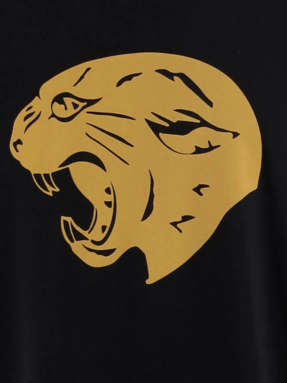 Valentino Garavani Katoenen T-shirt met panterprint Zwart