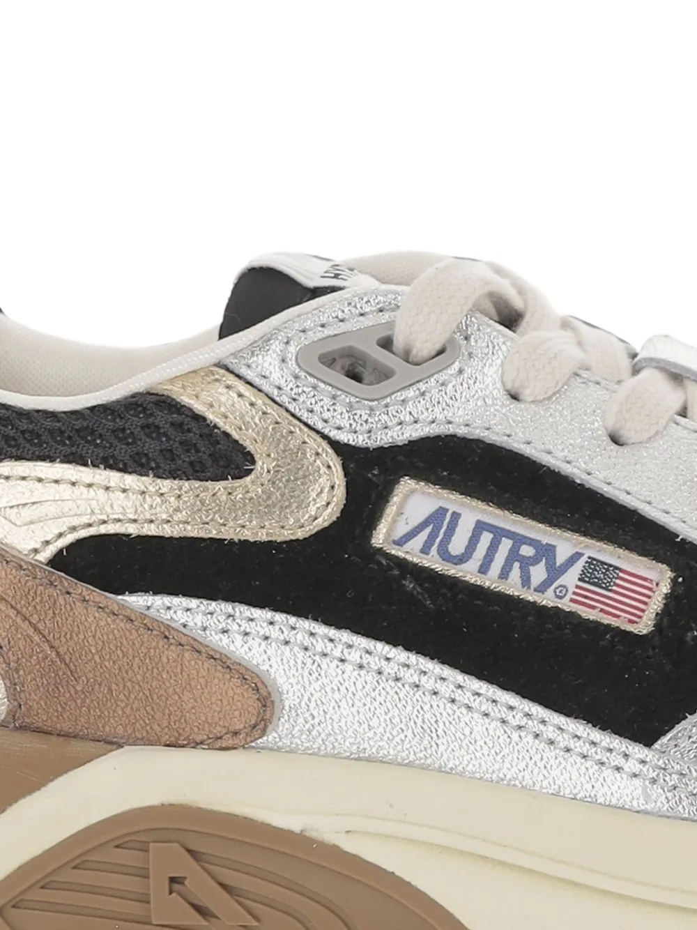 Autry Hyperway mesh-panel sneakers Zilver