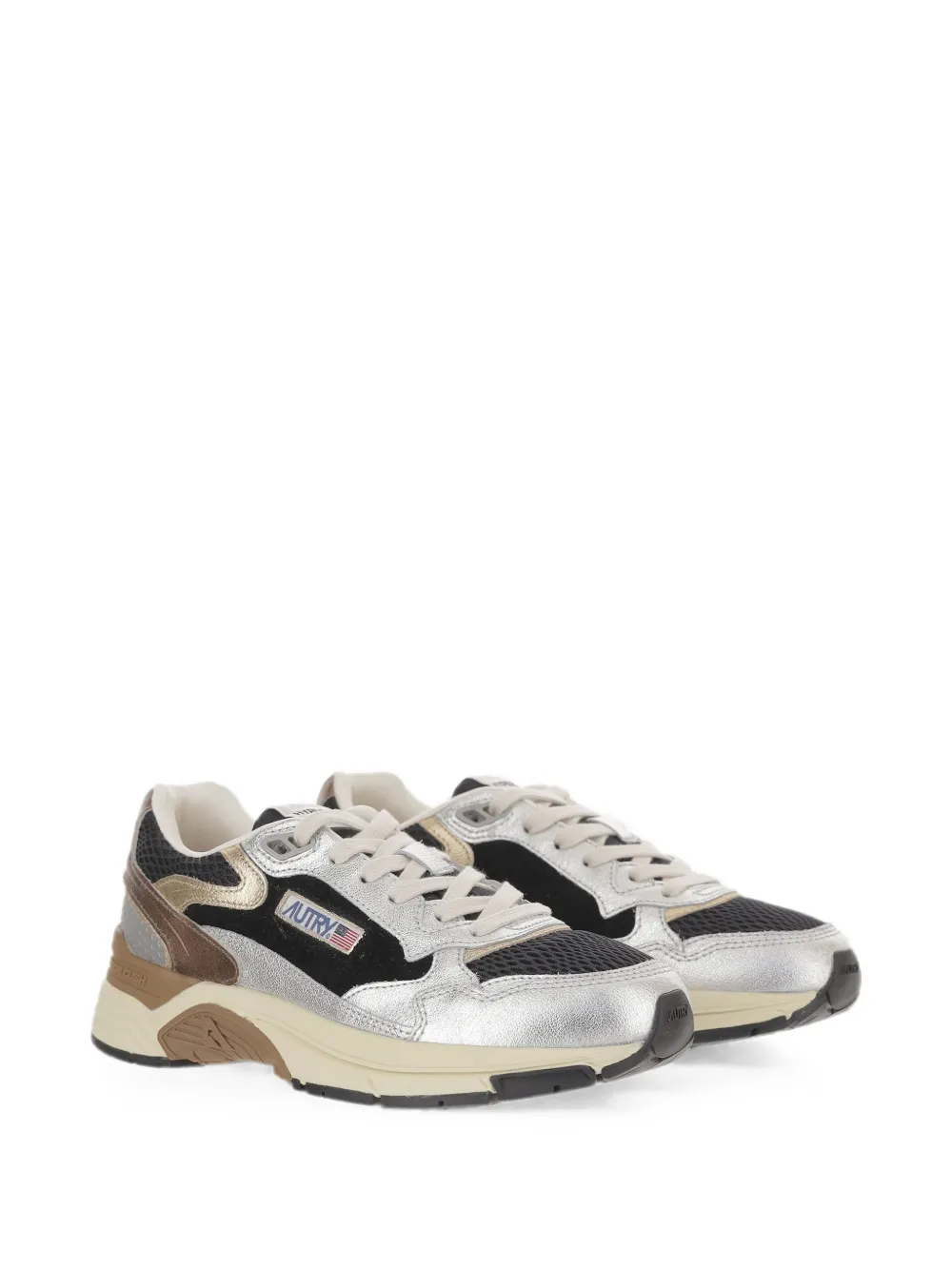 Autry Hyperway mesh-panel sneakers Zilver