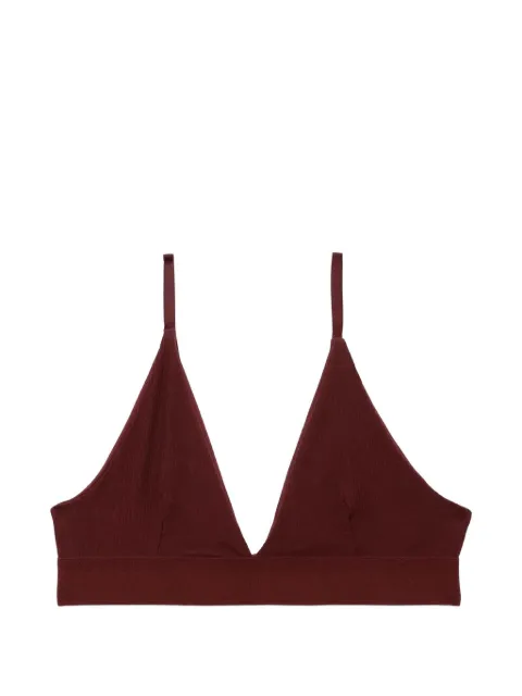 Baserange ribbed triangle bra