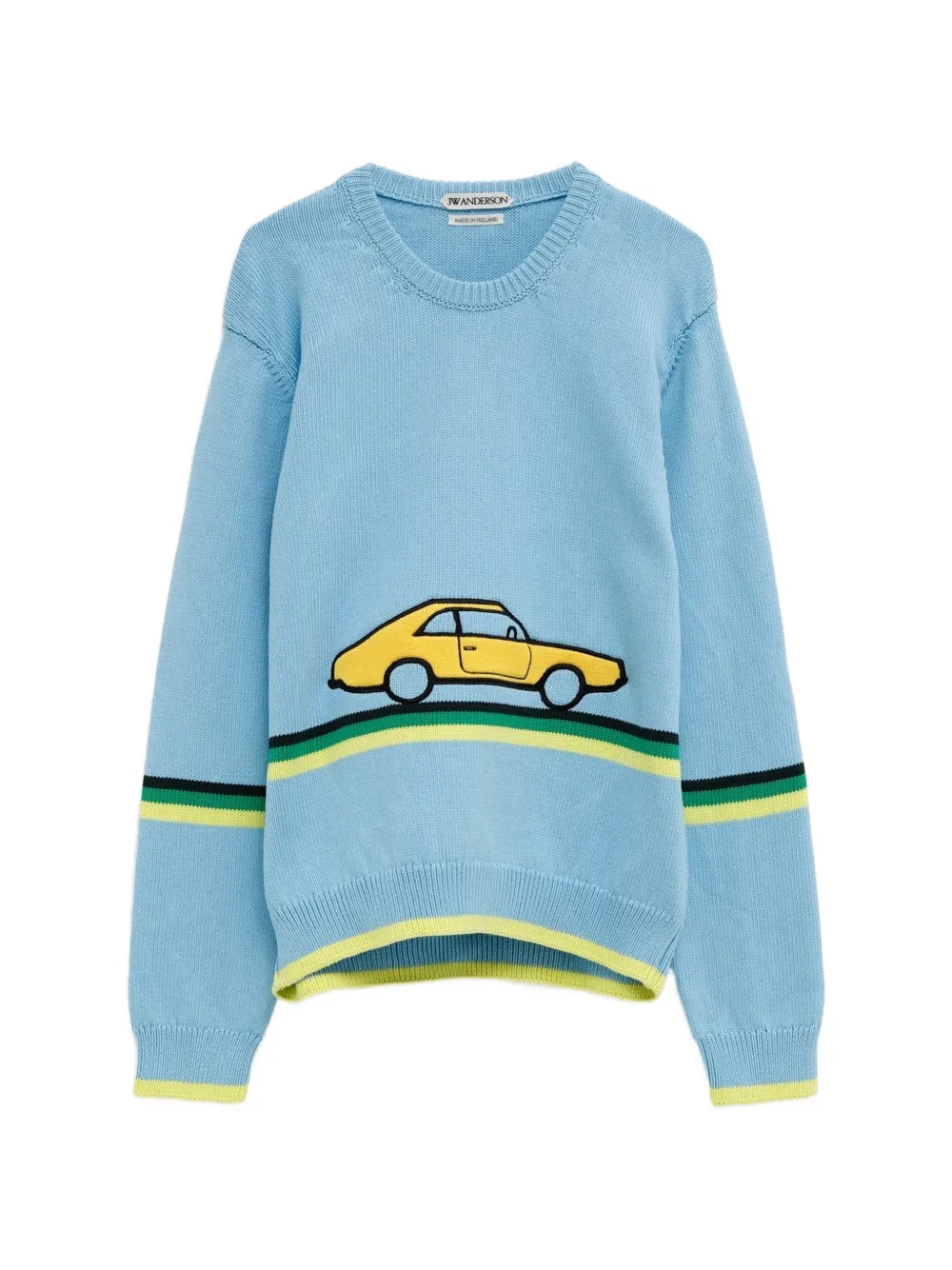 JW Anderson car-motif sweater - Blue