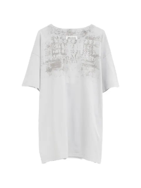 Maison Margiela logo-print drop-shoulder T-shirt