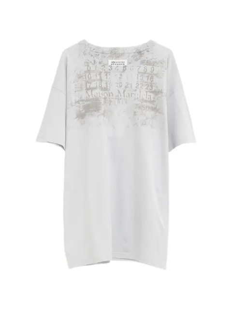 Maison Margiela logo-print drop-shoulder T-shirt
