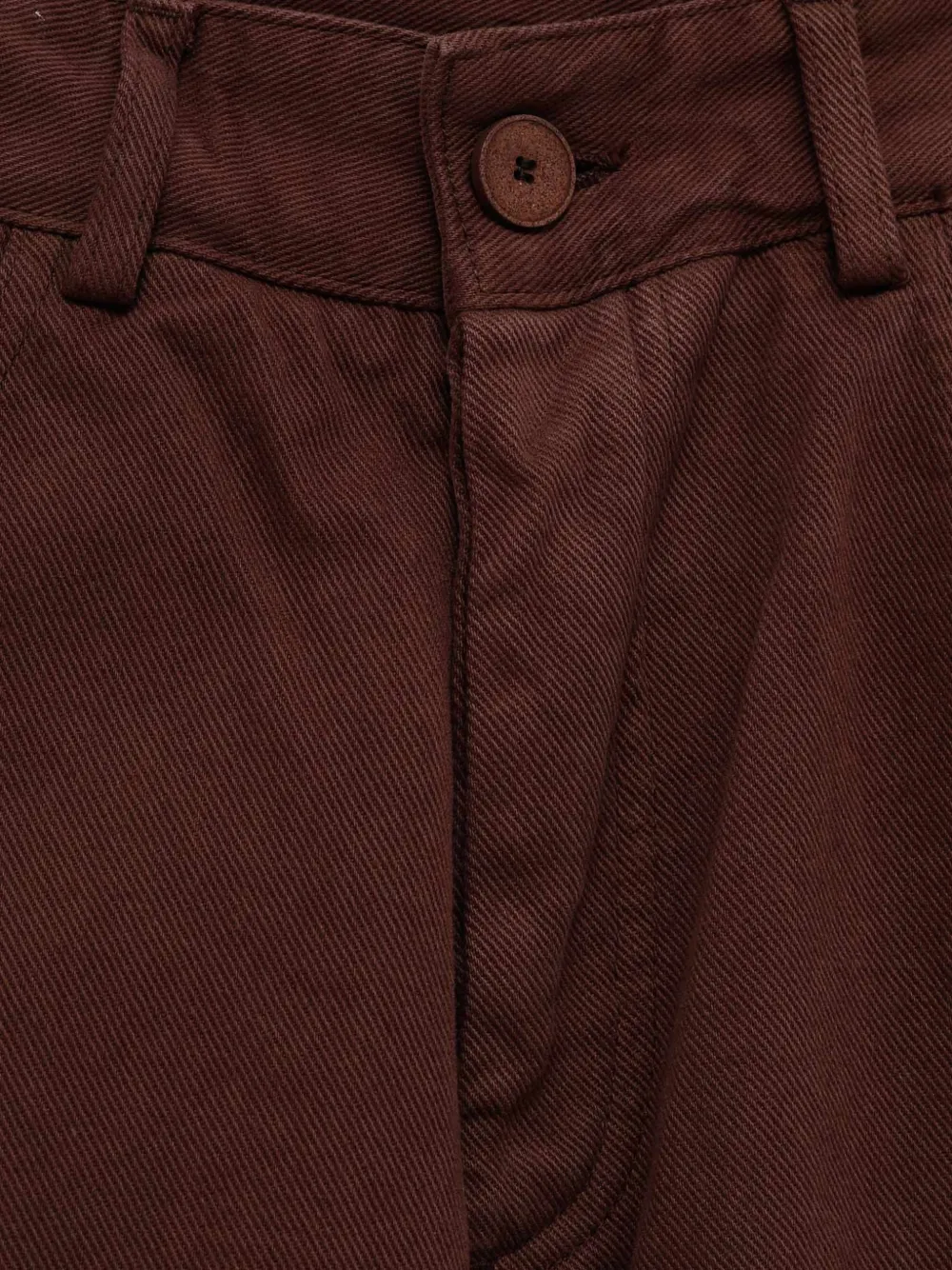Baserange Tajo wide-leg trousers Bruin